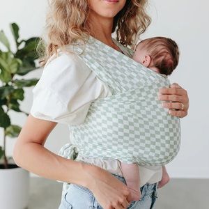 Solly Baby Fern Chequer Wrap